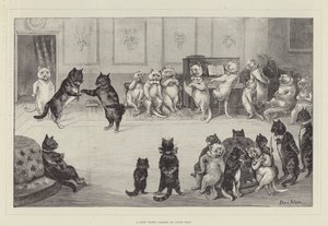 Fiesta de gatos